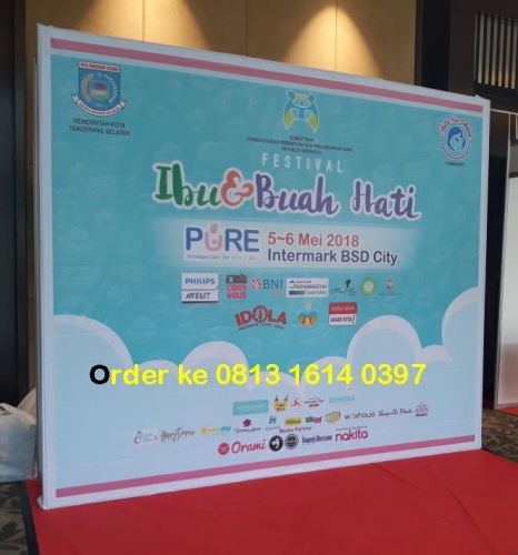 Ready Stock Sewa Backdrop R8 Partisi Pameran Depok 