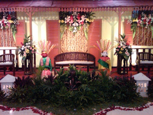 Sewa Dekorasi Betawi /sewa Paket Property &amp; Pelaminan Nuansa Adat Betawi